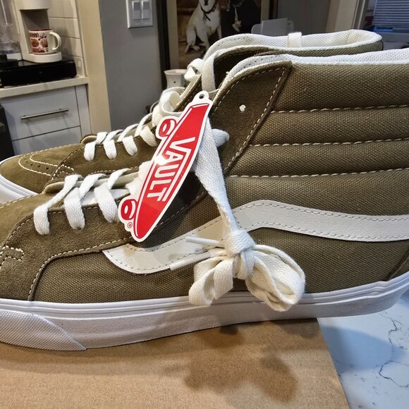 Vans Vault SK8-HI VR3 LX Butternut / Citrus VN0A5EE3B76 MENS SIZE 12 NEW - Picture 2 of 15